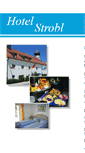 Mobile Screenshot of hotel-strobl.de