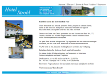Tablet Screenshot of hotel-strobl.de